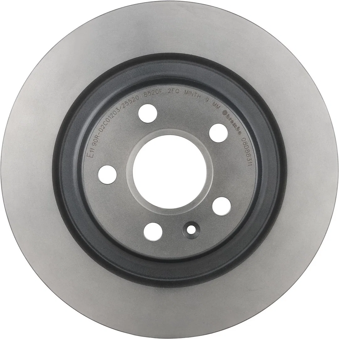 08D88311C02 – BREMBO Brake Rotor, Solid One Piece Design Wheel Bolt Pattern 5 x 107.95 Millimeter 302 Millimeter Diam...